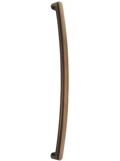 Delgado Appliance Pull - 12 inch Center-to-Center in Antique Brushed Satin Brass.